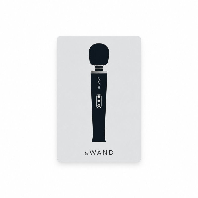 LE WAND ENAMEL PIN - BLACK