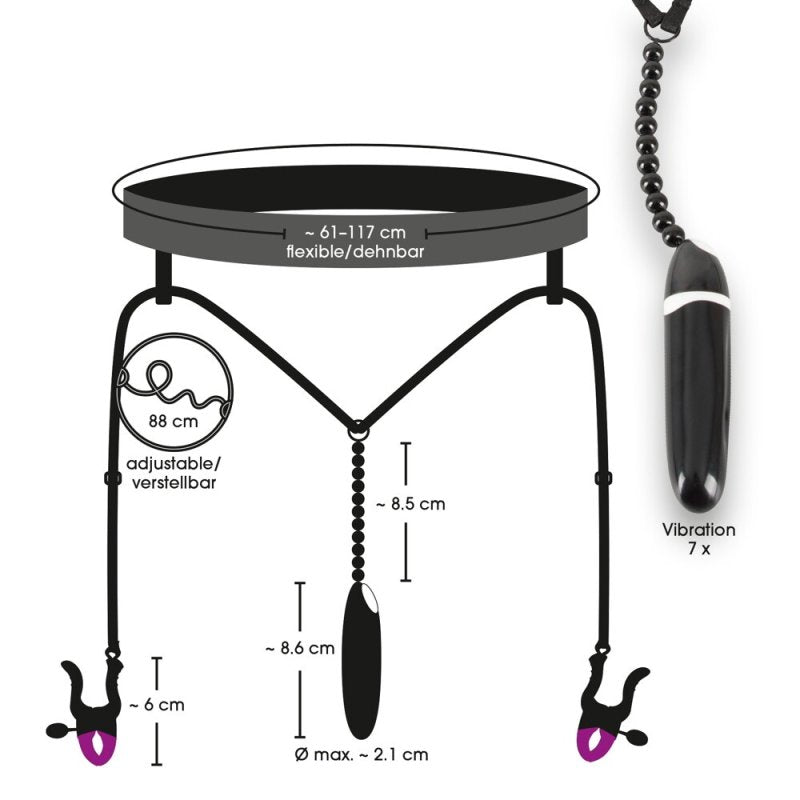 Bad Kitty Spreader String with Vibrator