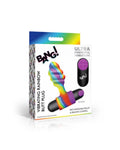 BANG! Vibrating Rainbow Butt Plug