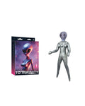 TO INFINITY ALIEN PVC INFLATABLE DOLL SILVER