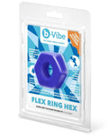 b-Vibe Flex Ring Hex - Silicone Cock Ring
