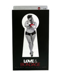 Bondage Set - Split Back Liquid Onyx Booty Short L/XL**** - Just for you desires