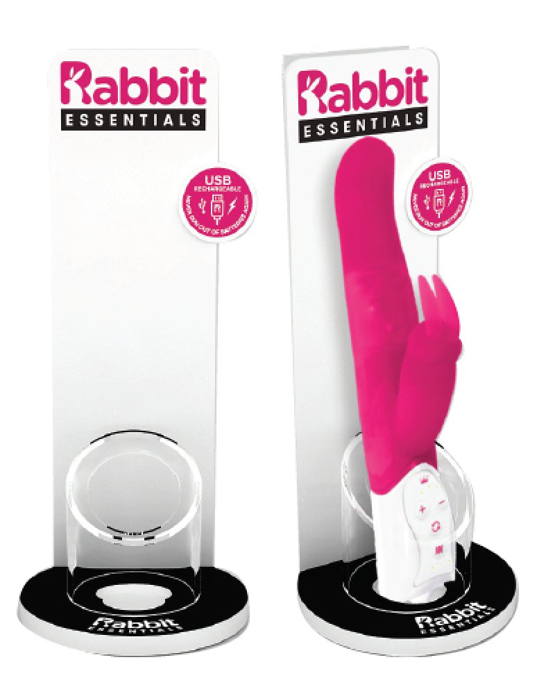 Rabbit Essentials Acrylic Display