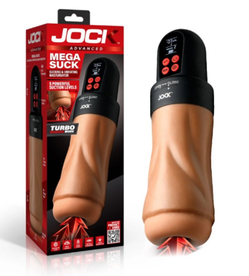 JOCK Sucking & Vibrating Masturbator