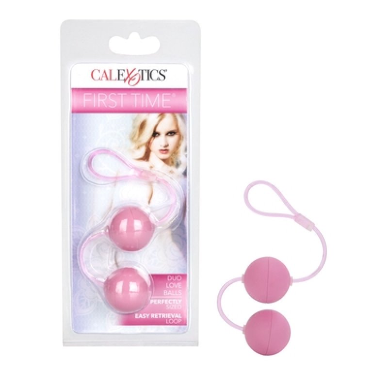 First Time Love Balls Duo Lover - Pink - Just for you desires