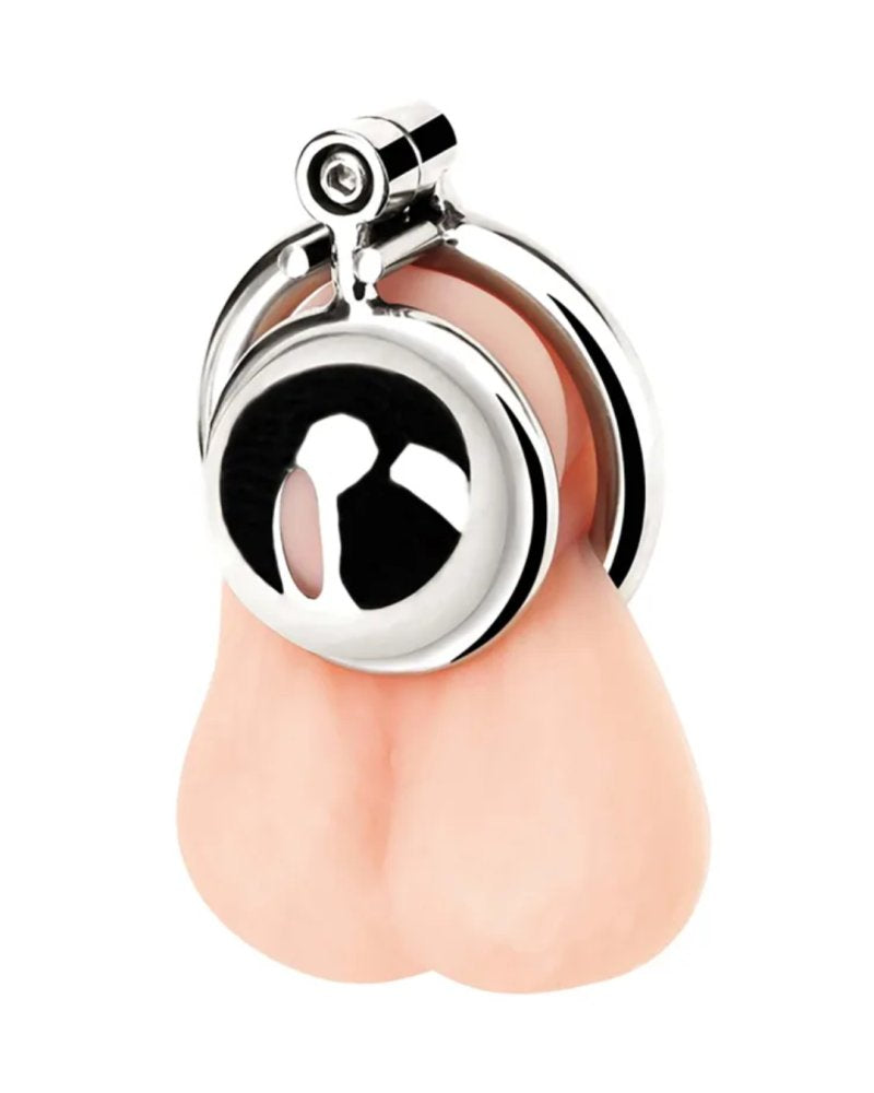 Blue Line Mini Cock Micro Chastity Cage