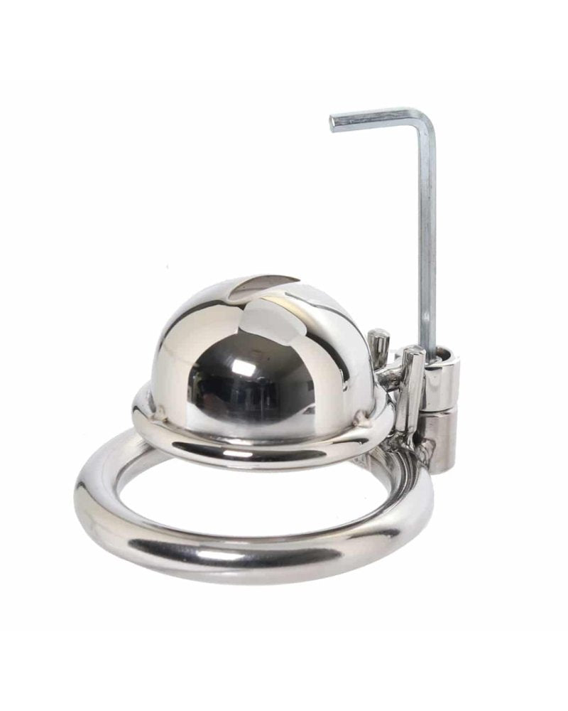 Blue Line Mini Cock Micro Chastity Cage