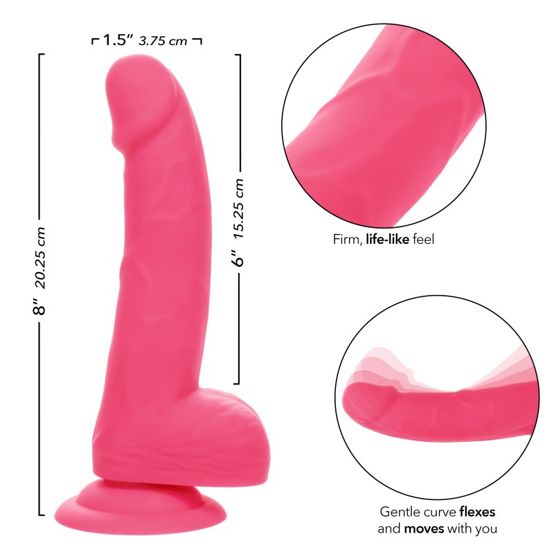Neon® Silicone Studs® 6"/15.25 cm - Pink - Just for you desires