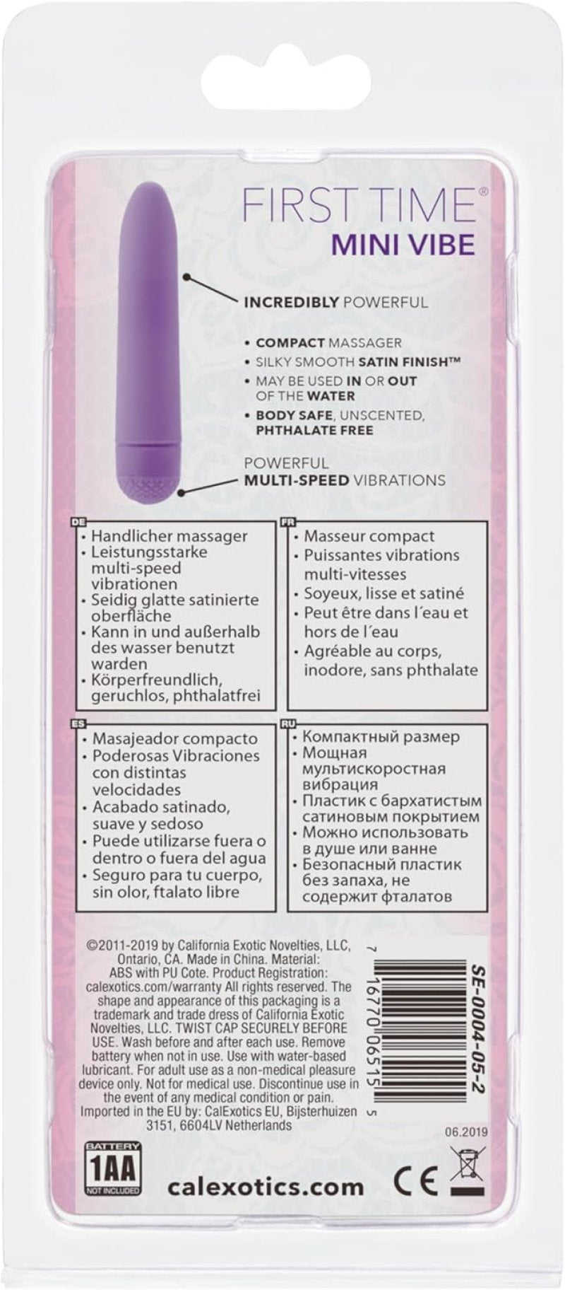 First Time Mini-Vibe - Purple