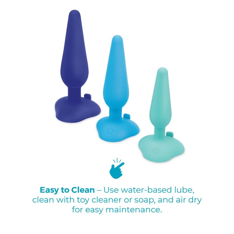 b-Vibe 3pc Anal Training Kit - Just for you desires