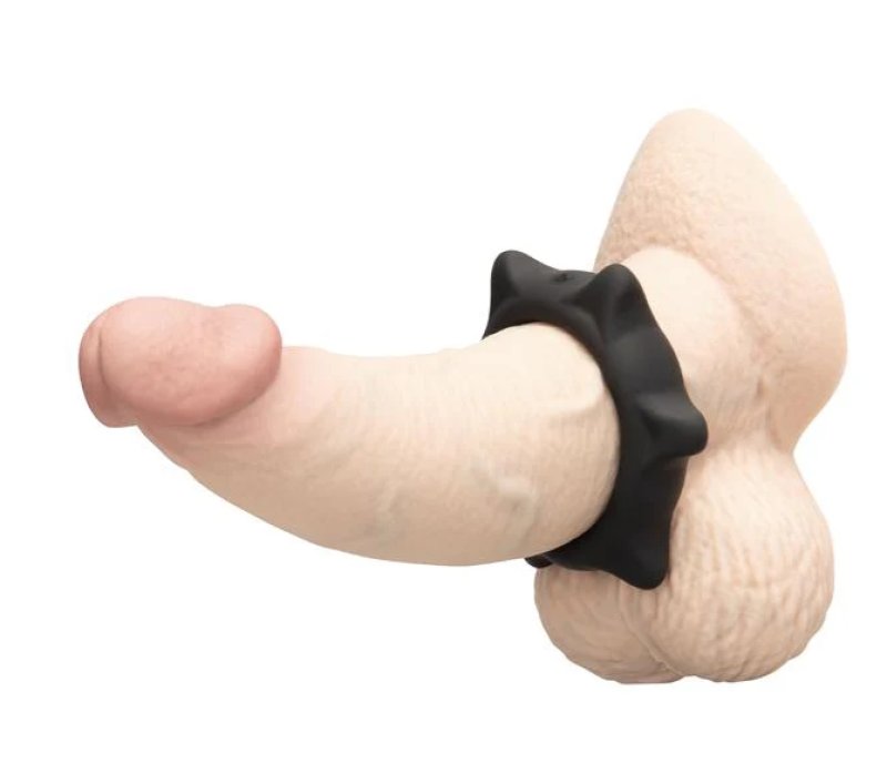 b-Vibe Flex Ring Spike - Silicone Cock Ring