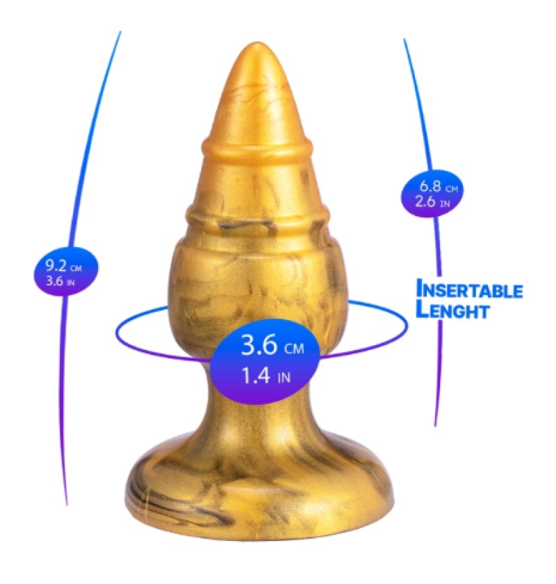 SILEXD PLUG FANTASY LIQUID SILICONE GOLDY - Just for you desires