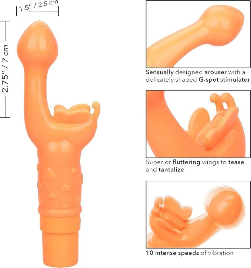 Butterfly Kiss Rechargeable - Orange