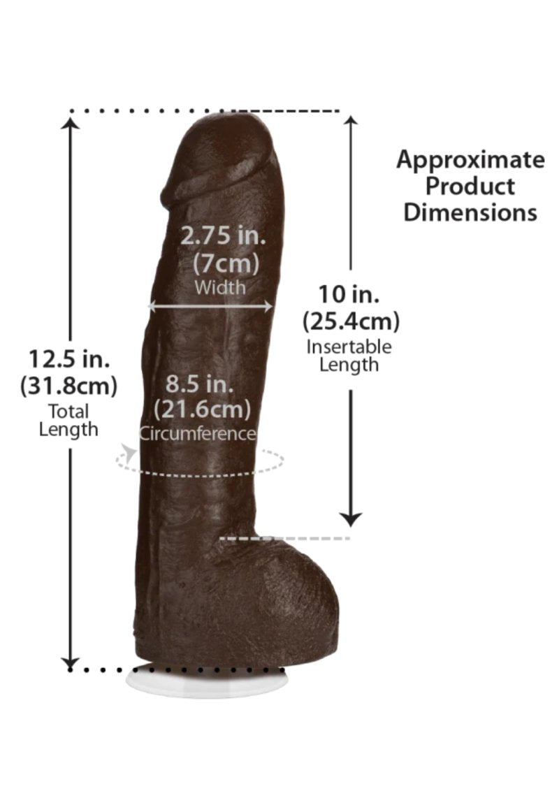 Signature Cocks - Bam - Huge 13 Inch Realistic Cock with Removable Vac-U-Lock Suction Cup