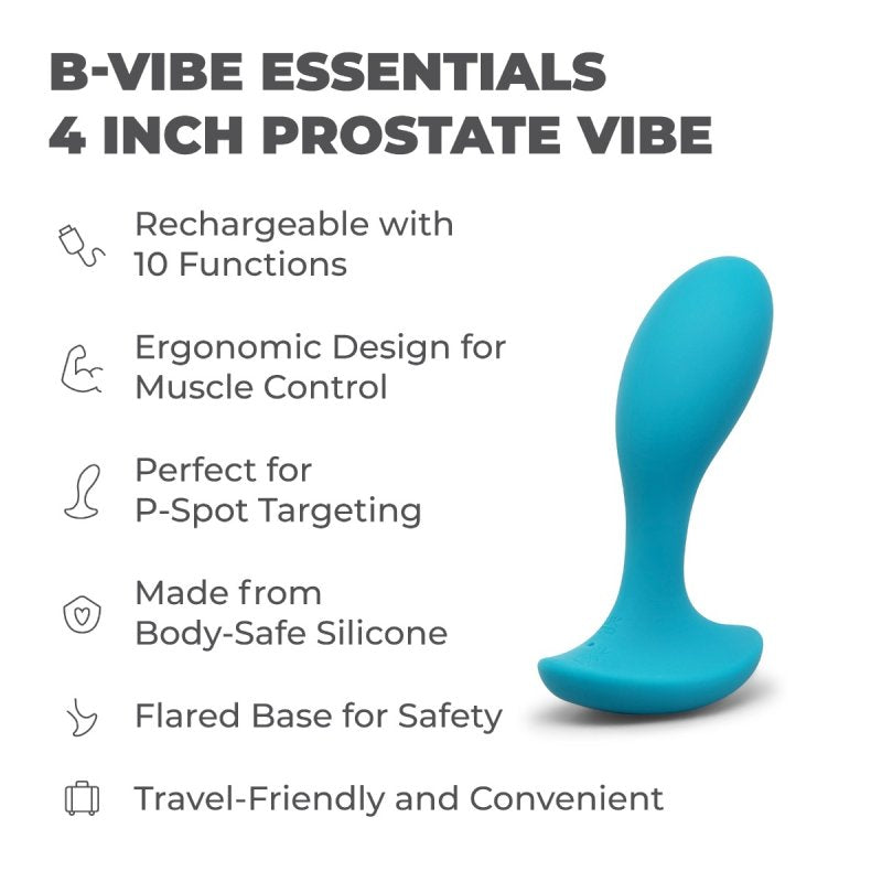 b-Vibe 4" Prostate Vibe - Just for you desires
