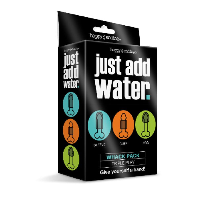 Happy Ending Just Add Water Whack Pack Triple Play****