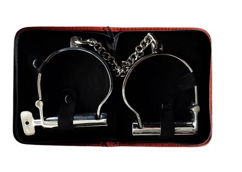 Rouge Stainless Steel Ankle Shackles - Just for you desires