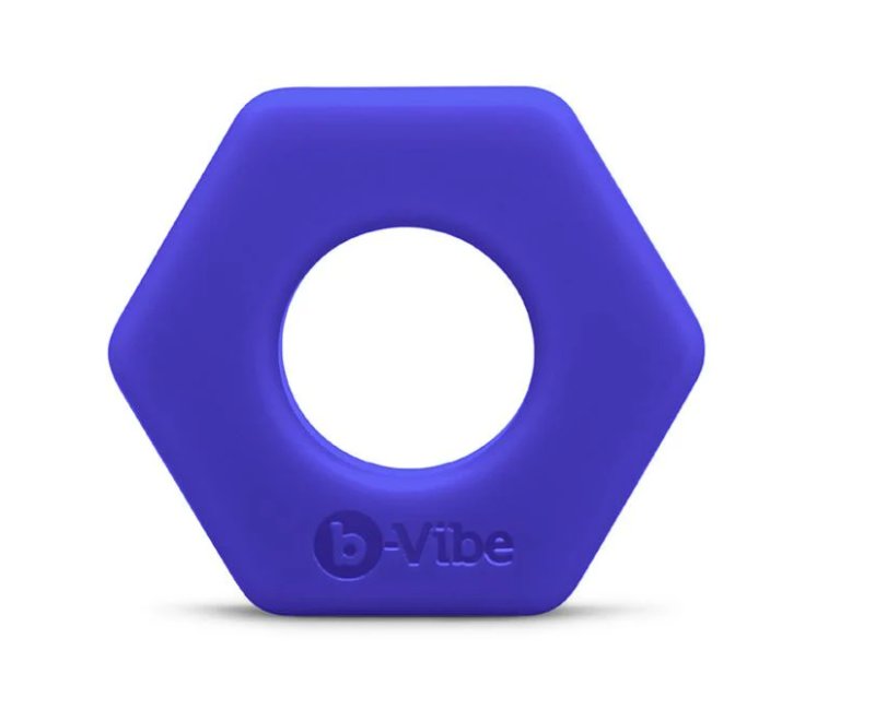b-Vibe Flex Ring Hex - Silicone Cock Ring