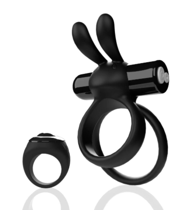 Screaming O Remote Controlled Ohare XL Vibrating Ring - Black****