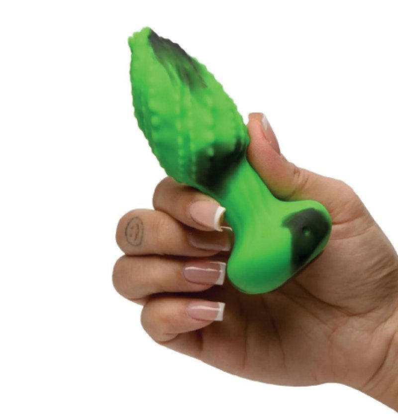 Creature Cocks Eye of the Spawn Vibrating & Squirming Silicone Butt Plug