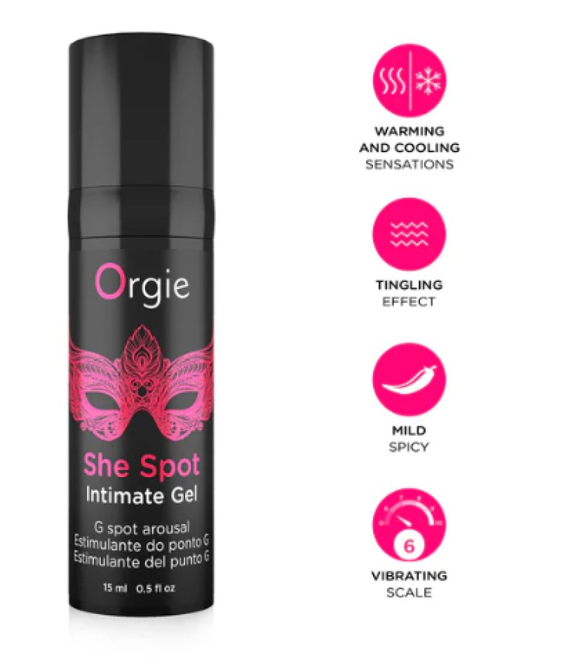Orgie She Spot - Intimate Gel 15ml - Just for you desires