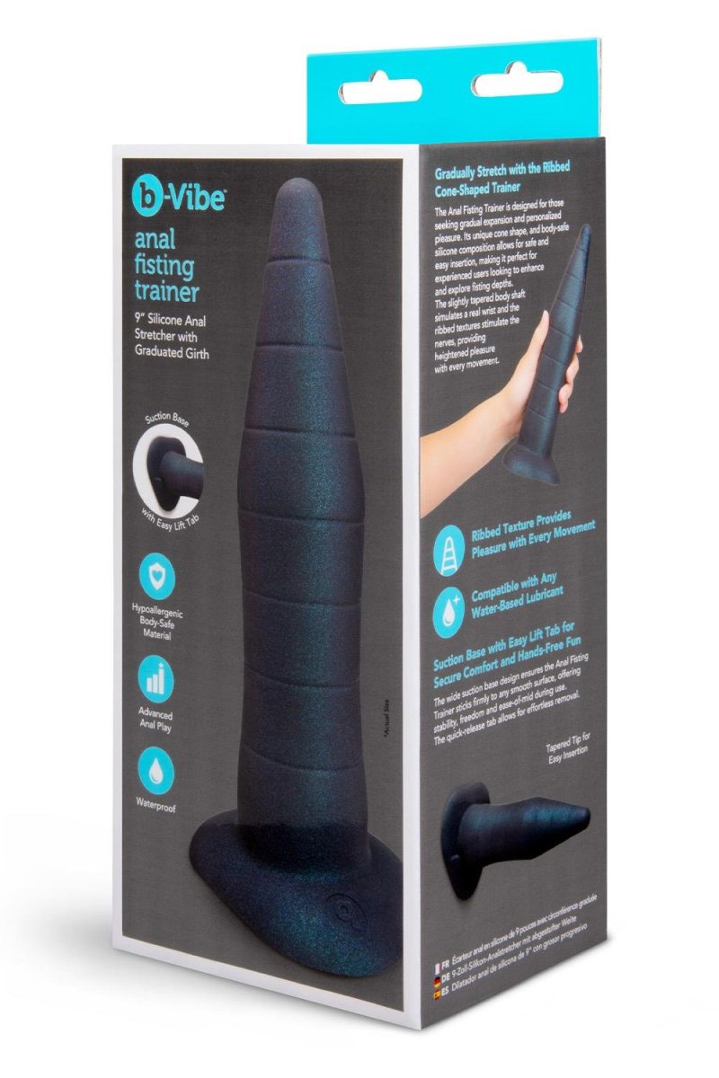 b-Vibe Fisting Anal Training 9"