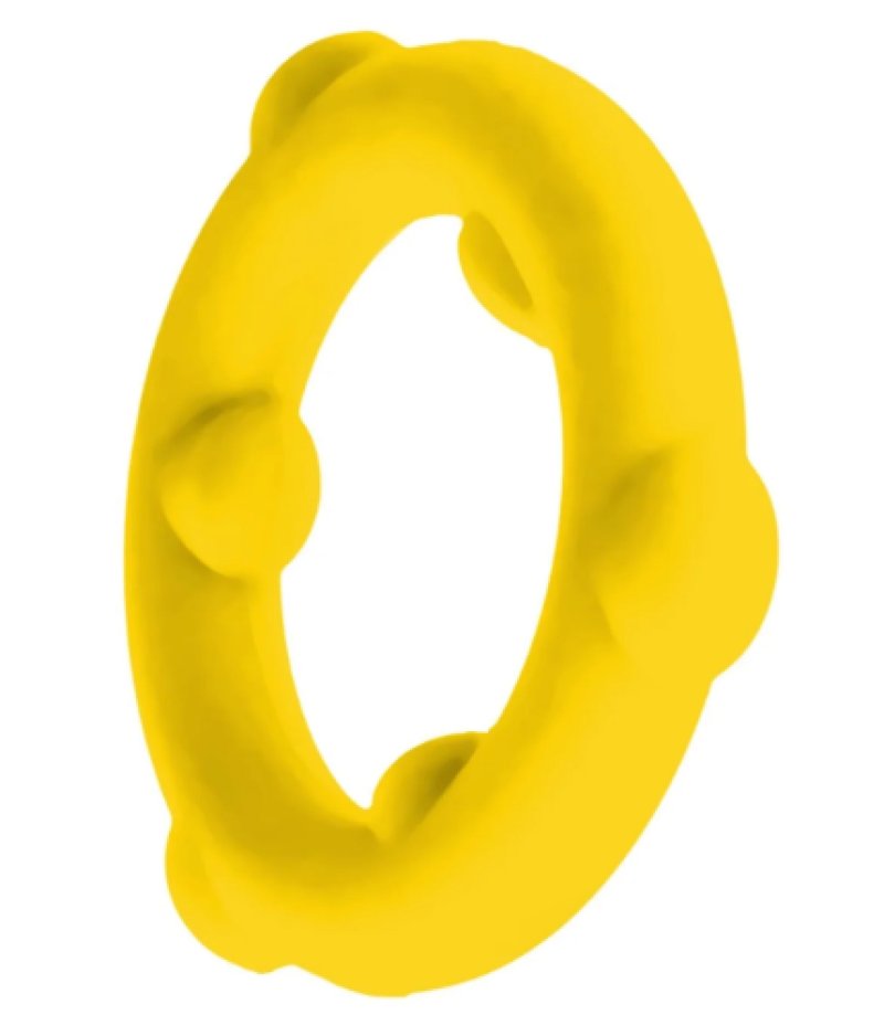 OXBALLS SPINNER single silicone ring YELLOW - Just for you desires