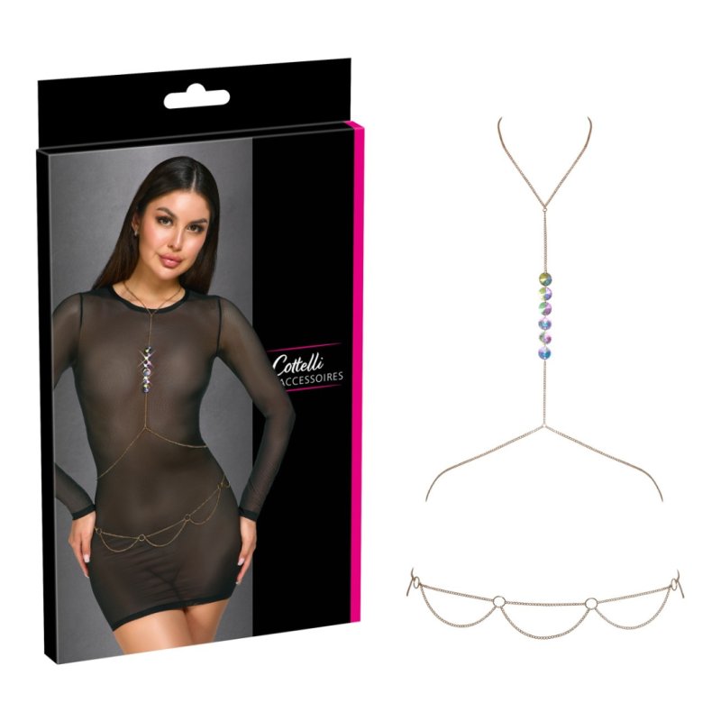 Cottelli Body Chain Gold