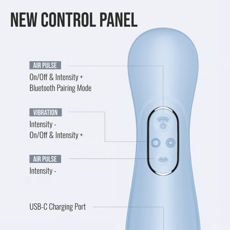 Satisfyer Pro 2 Generation 4 serene blue - Just for you desires