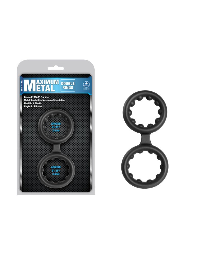 MAXIMUM METAL 2 IN 1 SILICONE ORNAMENT BLACK - Just for you desires