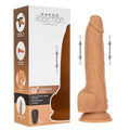 Naked Addiction 9" Thrusting Dong with Remote - Caramel**** - Just for you desires