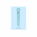 LE WAND ENAMEL PIN - BLUE