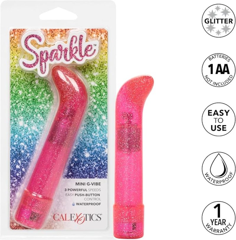 Sparkle Mini G-Vibe - Pink****
