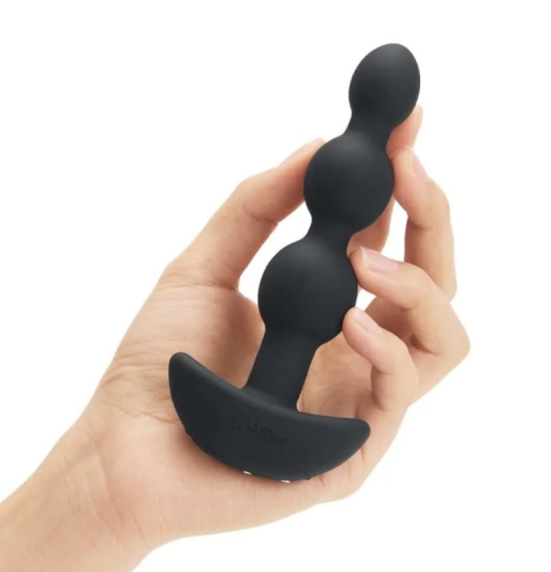 b-Vibe Triplet Anal Beads Black - Just for you desires