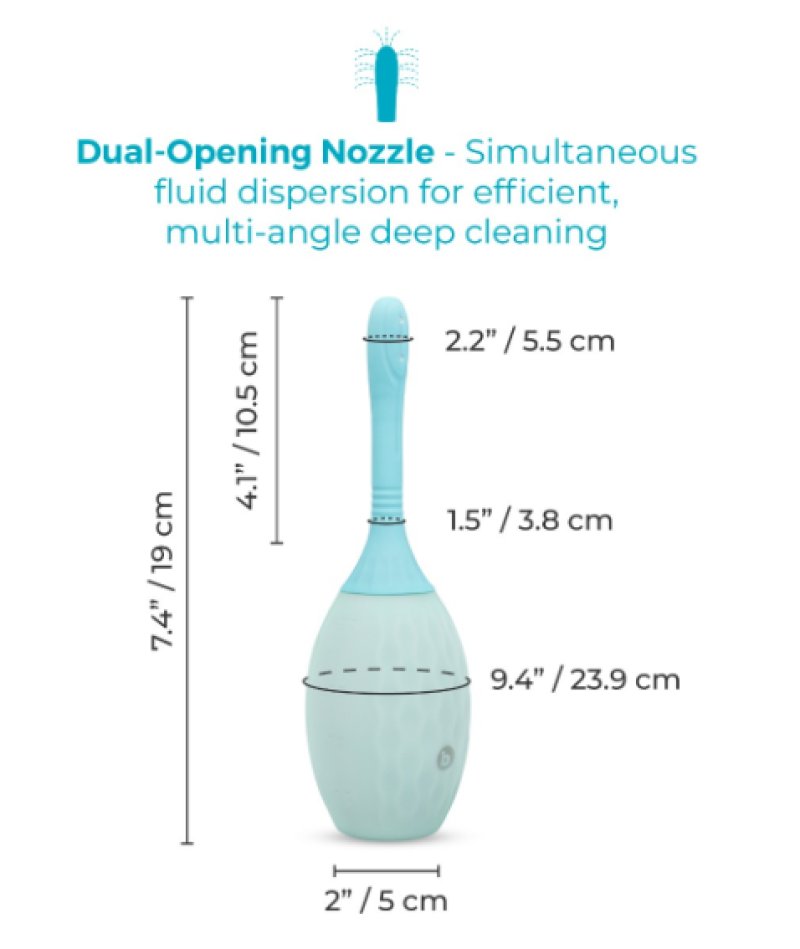 b-Vibe Silicone Flexflow Douche