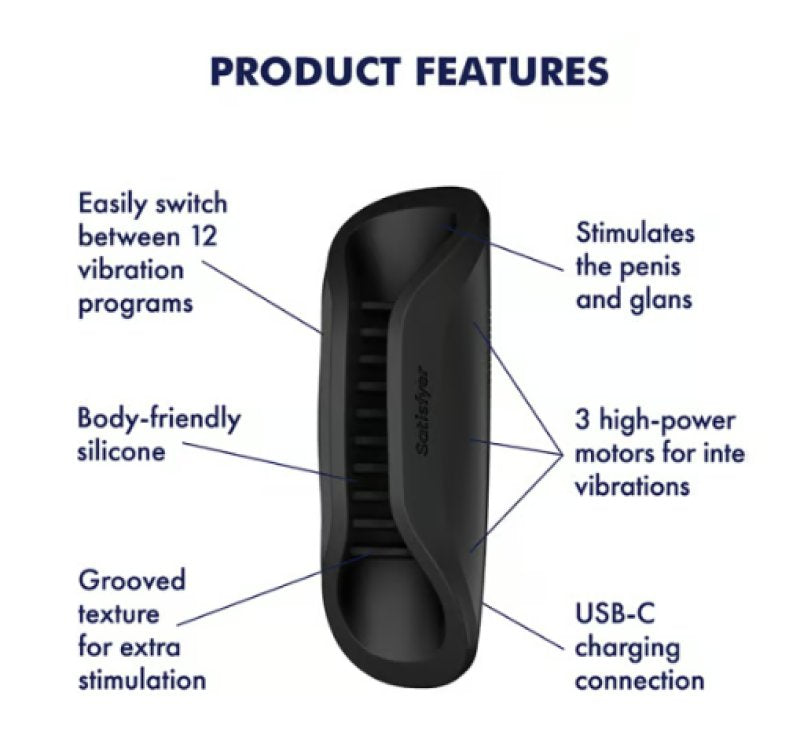 Satisfyer Perfect Grip black