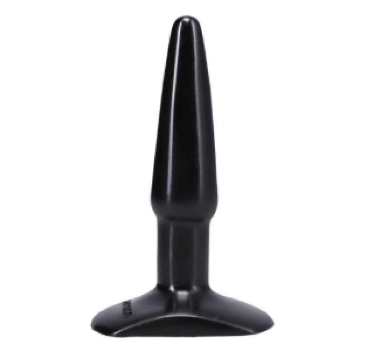 Classic Butt Plug - Black 11.5 cm (4.5'') Small Smooth Butt Plug