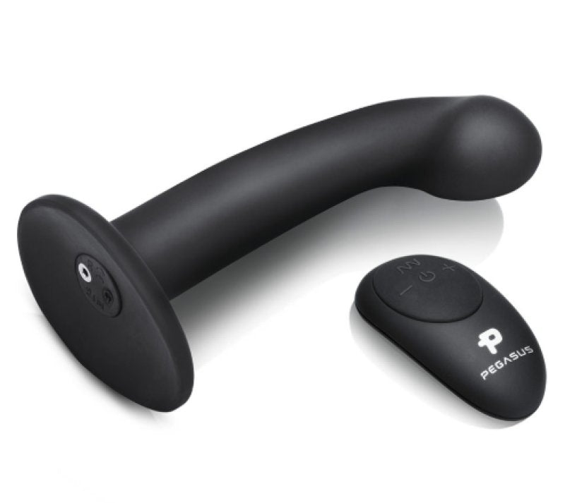 Pegasus 6" Wireless Remote Control P-Spot / G-Spot Peg with Harness - Just for you desires