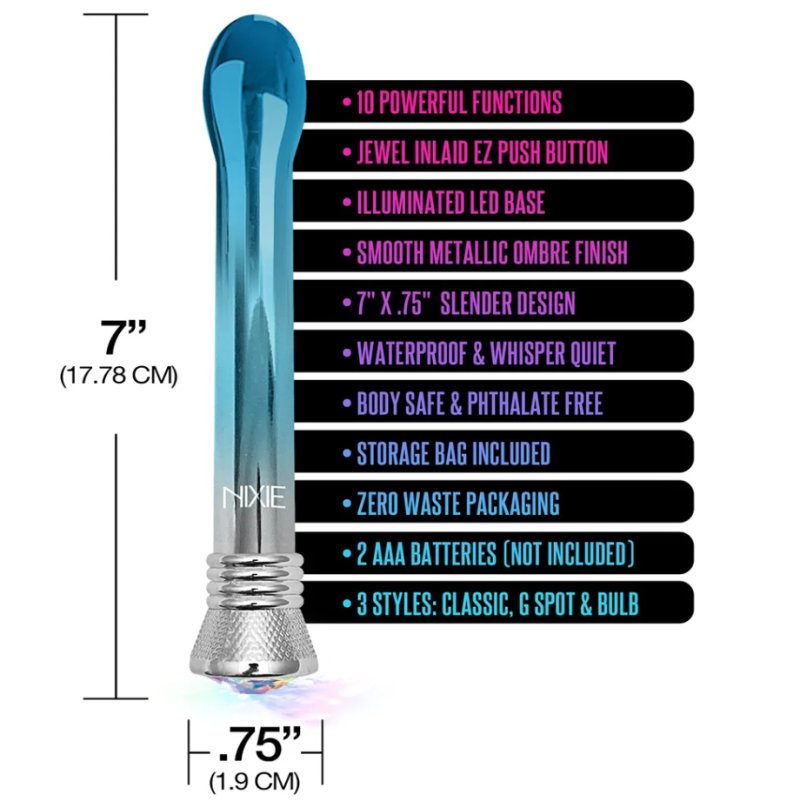 NIXIE Jewel Ombre Bulb Vibe Blue Glow****