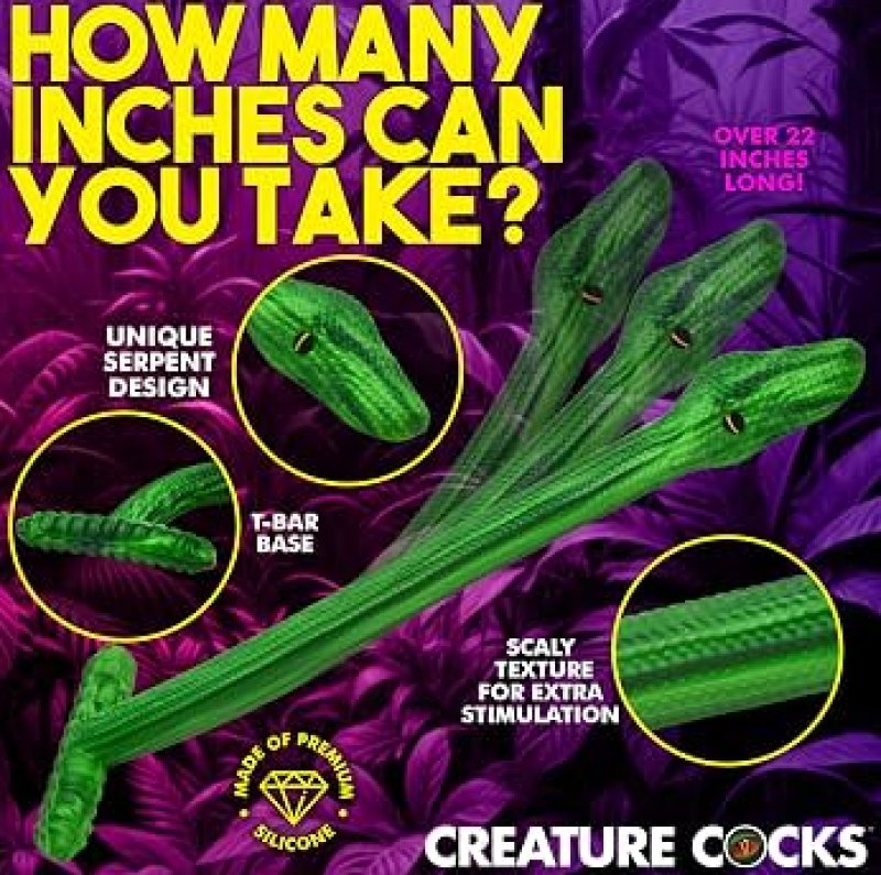Creature Cocks Slither Silicone Dildo