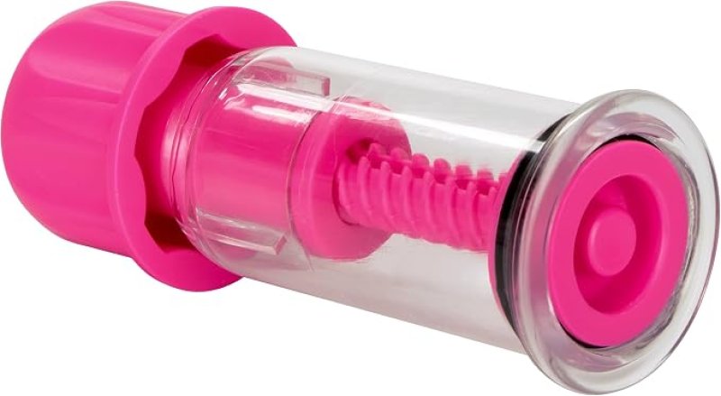 Nipple Play Vacuum Twist Suckers Pink