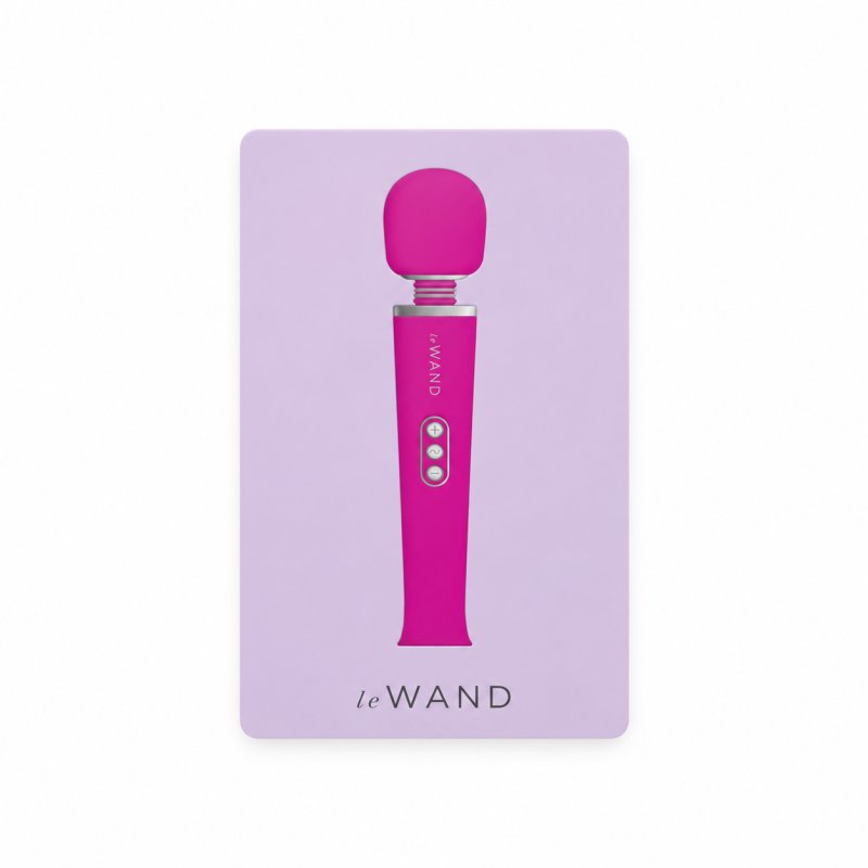 LE WAND ENAMEL PIN - PURPLE - Just for you desires