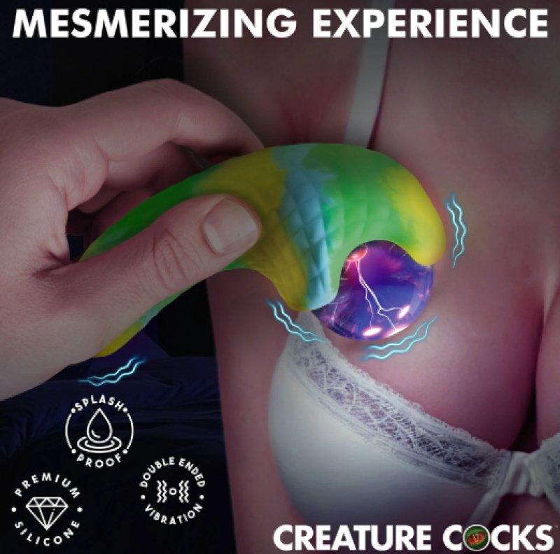 Creature Cocks Electric Eye Plasma Vibrator - Just for you desires