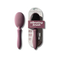 VIBRALISS Vibrating Hairbrush Purple Wine
