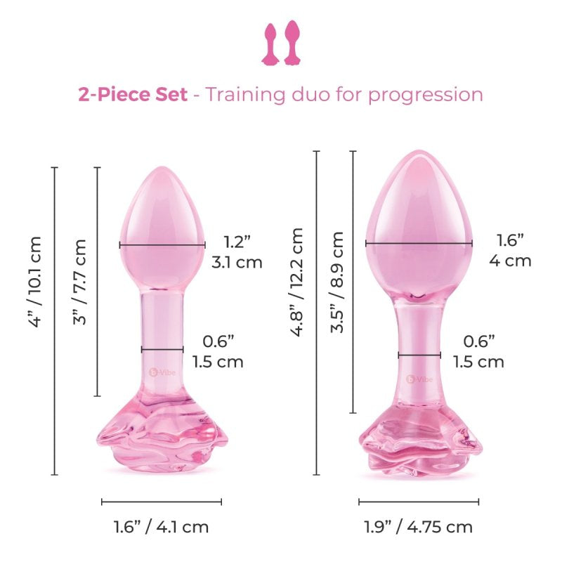b-Vibe Pink Roses Training Set