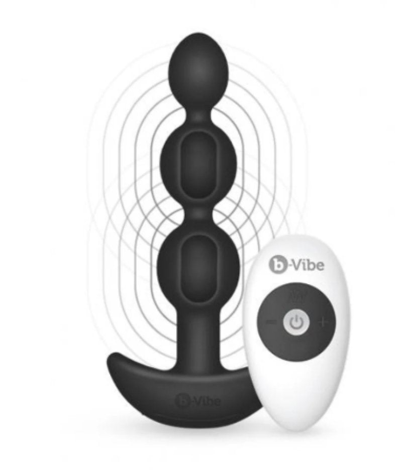 b-Vibe Triplet Anal Beads Black - Just for you desires