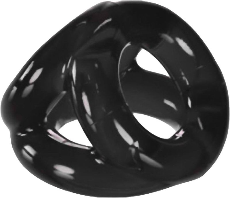 OXBALLS TRI-SPORT versatile 3-ring cocksling BLACK