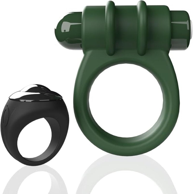 Screaming O Remote Controlled Switch Vibrating Ring - Green**** - Just for you desires
