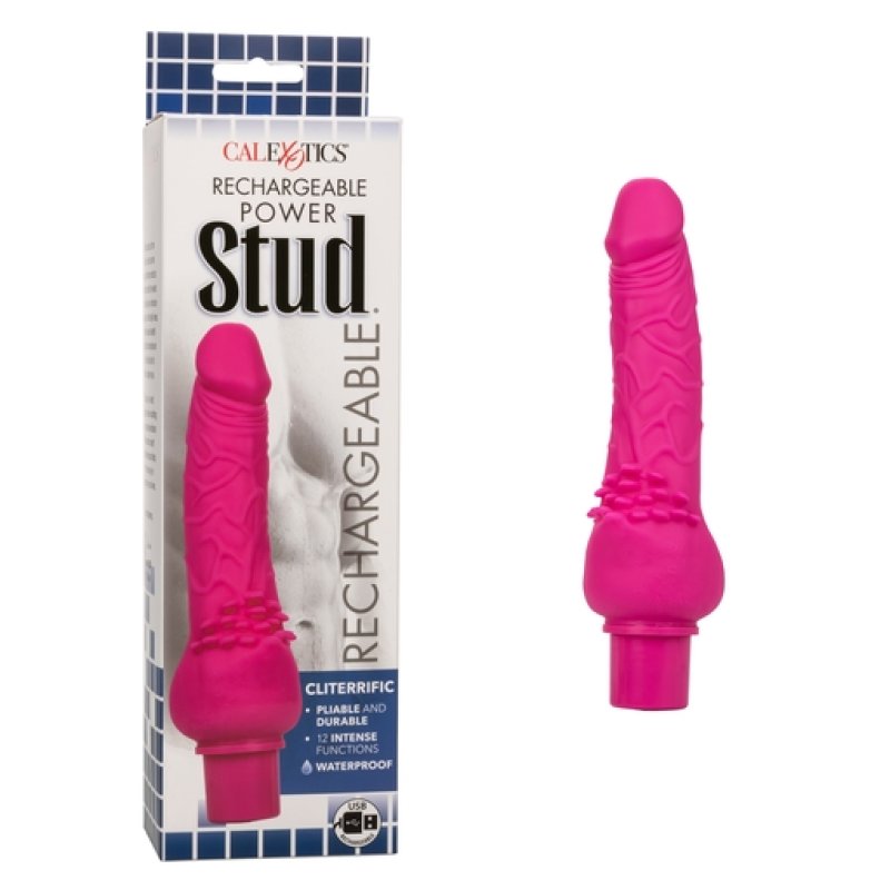 Power Stud Cliterrific Rechargeable - Pink****