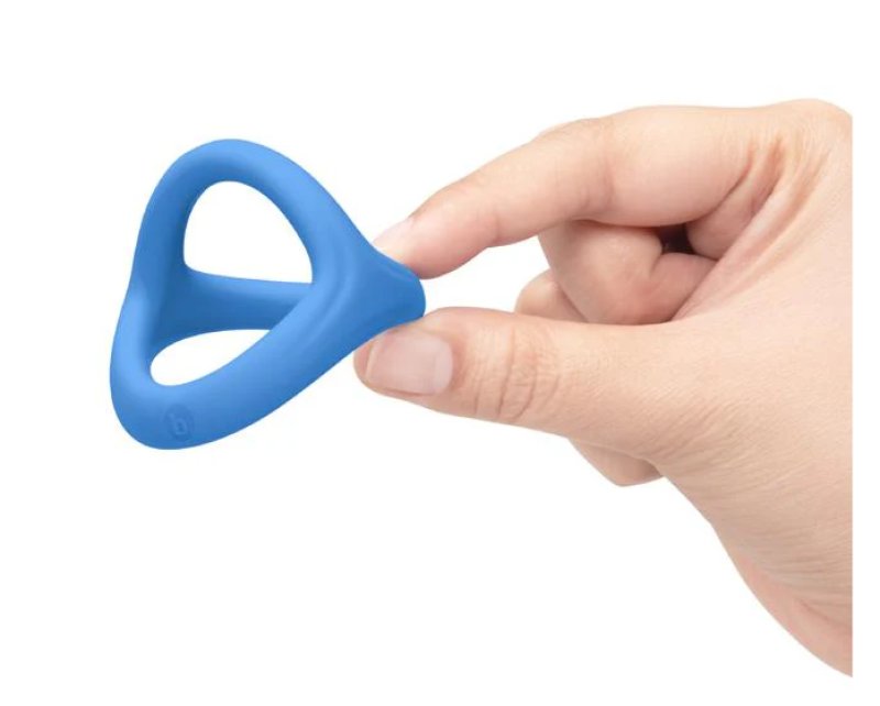 b-Vibe Snug Ring Tri-Sling - Silicone Cock Ring - Just for you desires